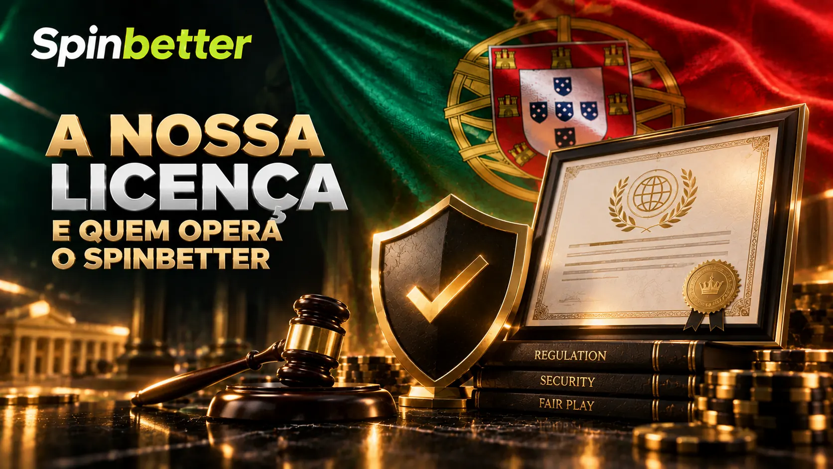A licença da plataforma e a entidade que a opera