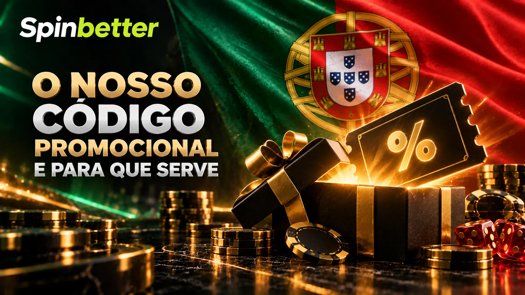 O código promocional e a promoção que ativa